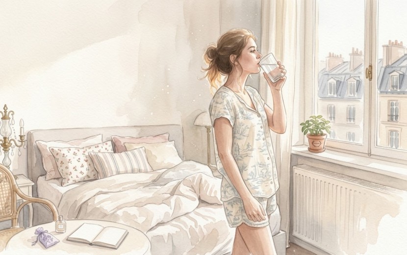 フランス　水　硬水　軟水　温活